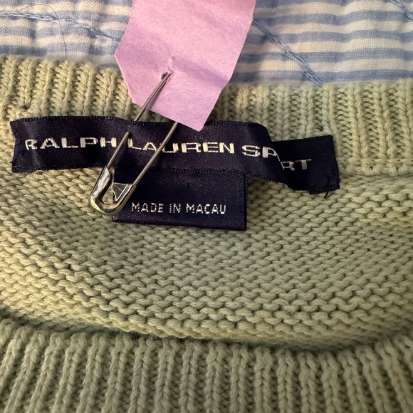 Polo by Ralph Lauren Mint Green Crewneck Sweater - Picture 6 of 10